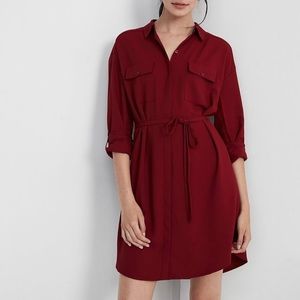 Red Portofino Dress from Express